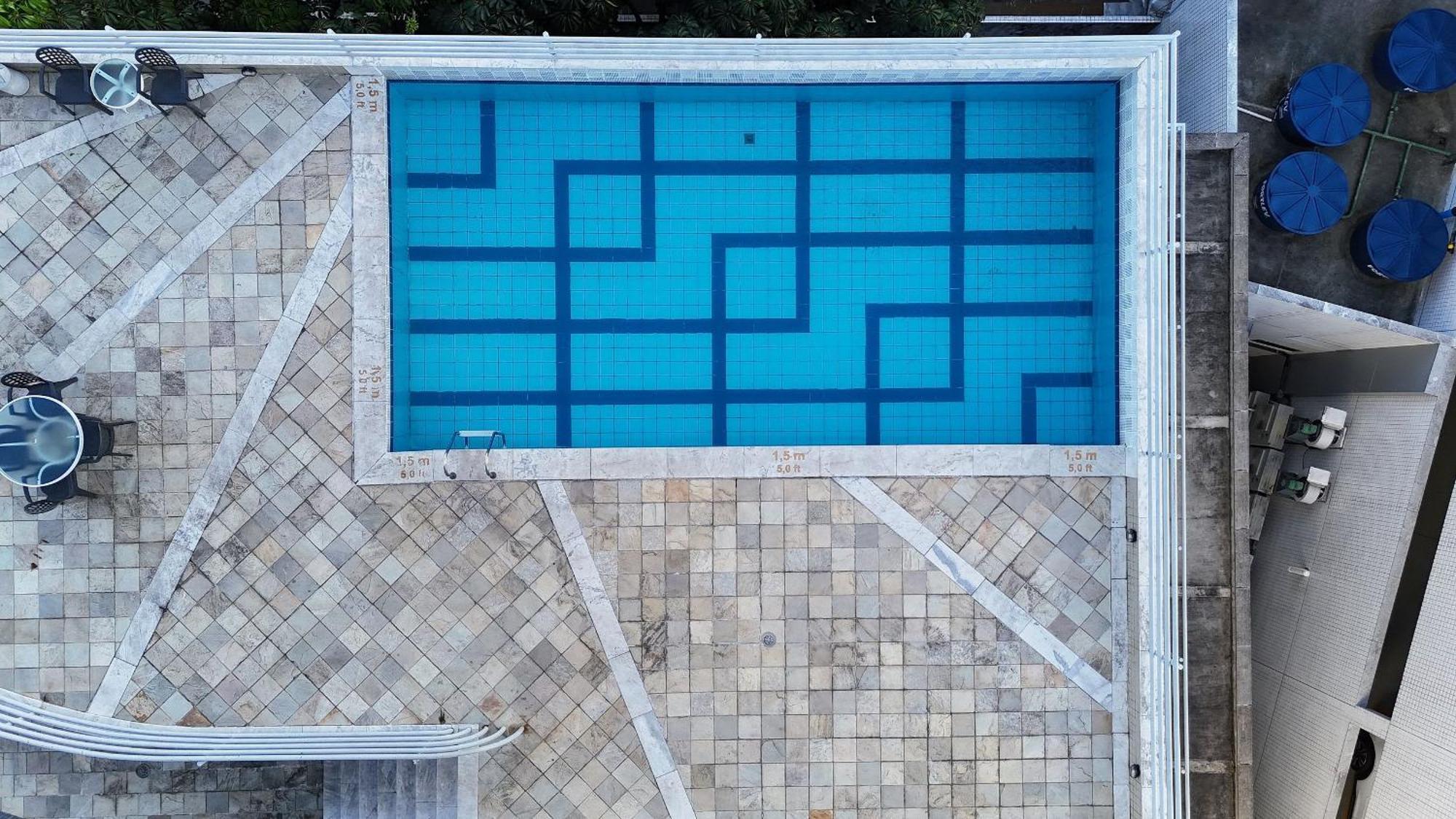 Flat No Condominio Metropolis - Ilha Do Leite Recife Ngoại thất bức ảnh