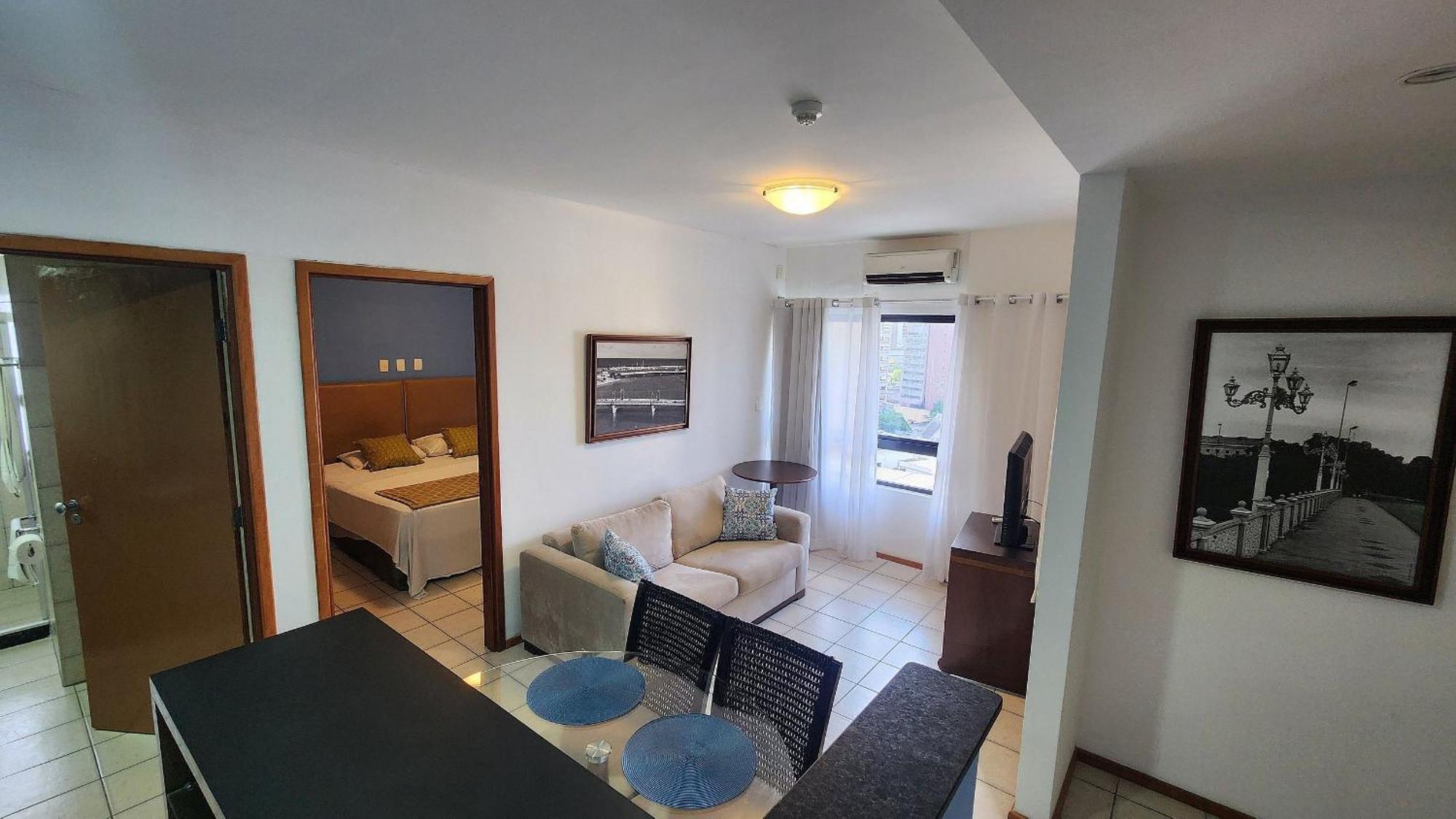 Flat No Condominio Metropolis - Ilha Do Leite Recife Ngoại thất bức ảnh